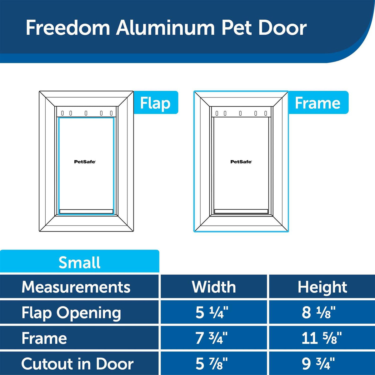 Aluminum Pet Door Q666374