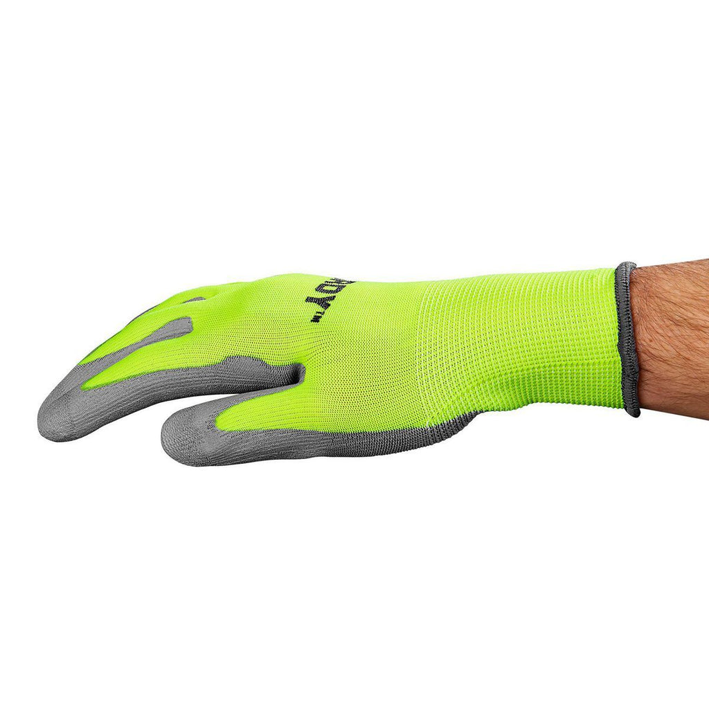 Hi-Vis Polyurethane-Coated Work Gloves U189538