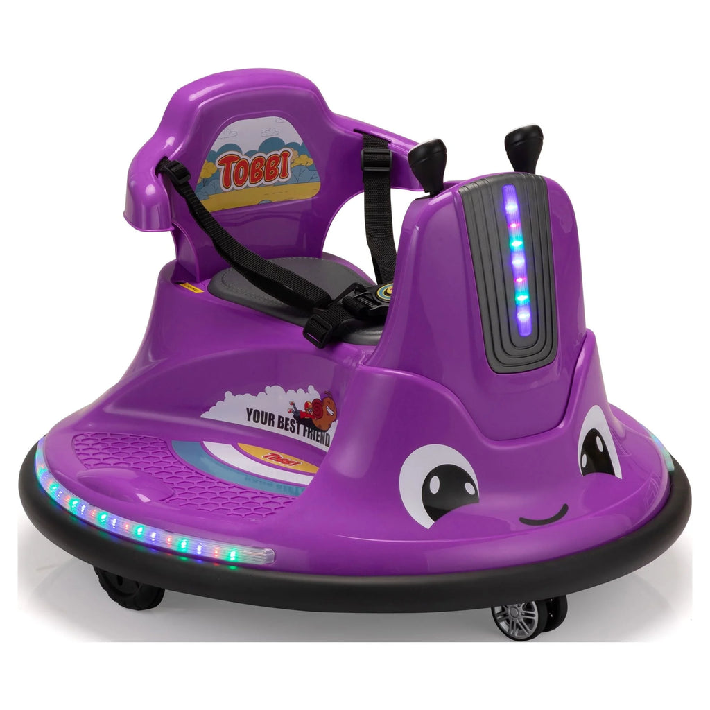 12V Kids Bumper Car with Remote Control LED Lights P60795