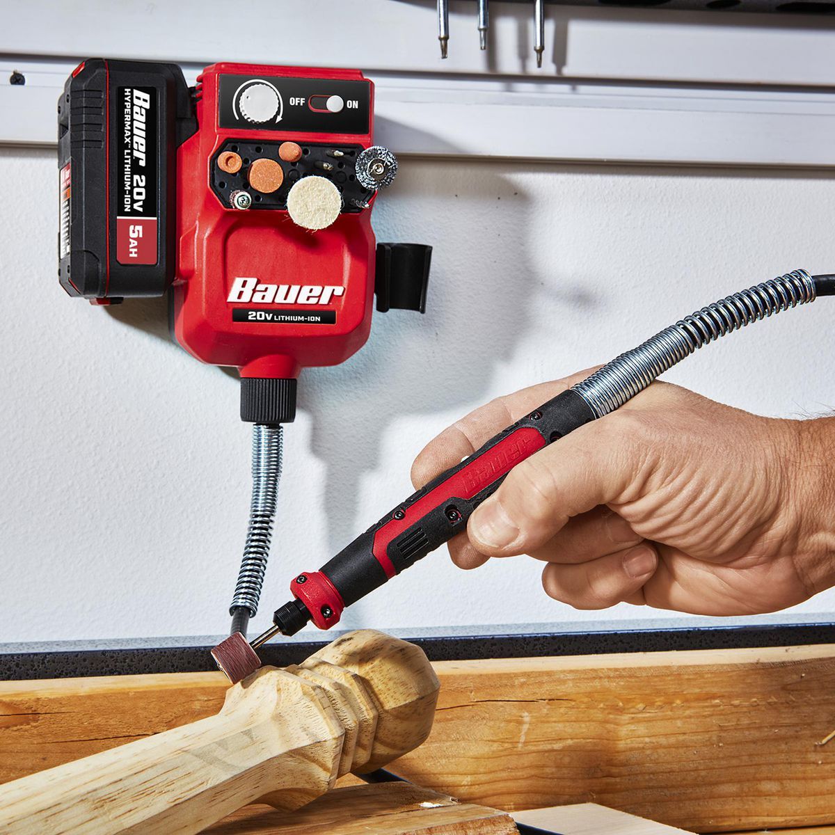 20V Cordless Variable-Speed Rotary Tool Kit with Flexible Shaft S9220