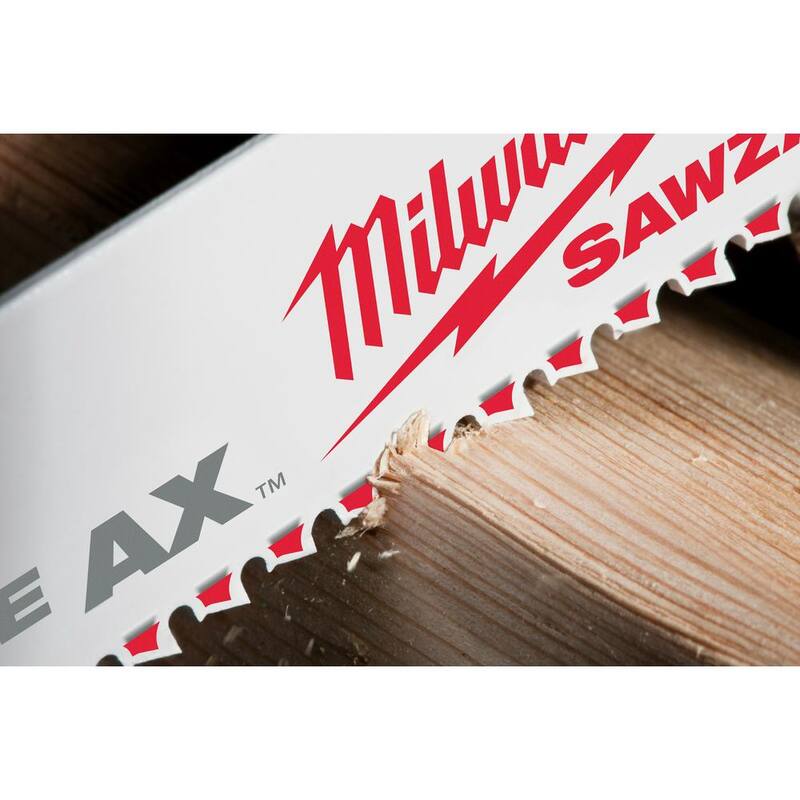12 in. 5 TPI Reciprocating Saw Blades (25-Pack) Z68900