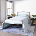 Heavy Duty Metal Single Bed Frame with Headboard S9339