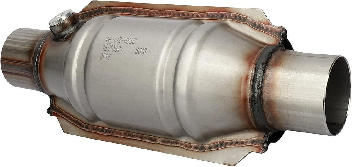 2.25 Inlet/Outlet Universal Catalytic Converter with O2 Port L59593