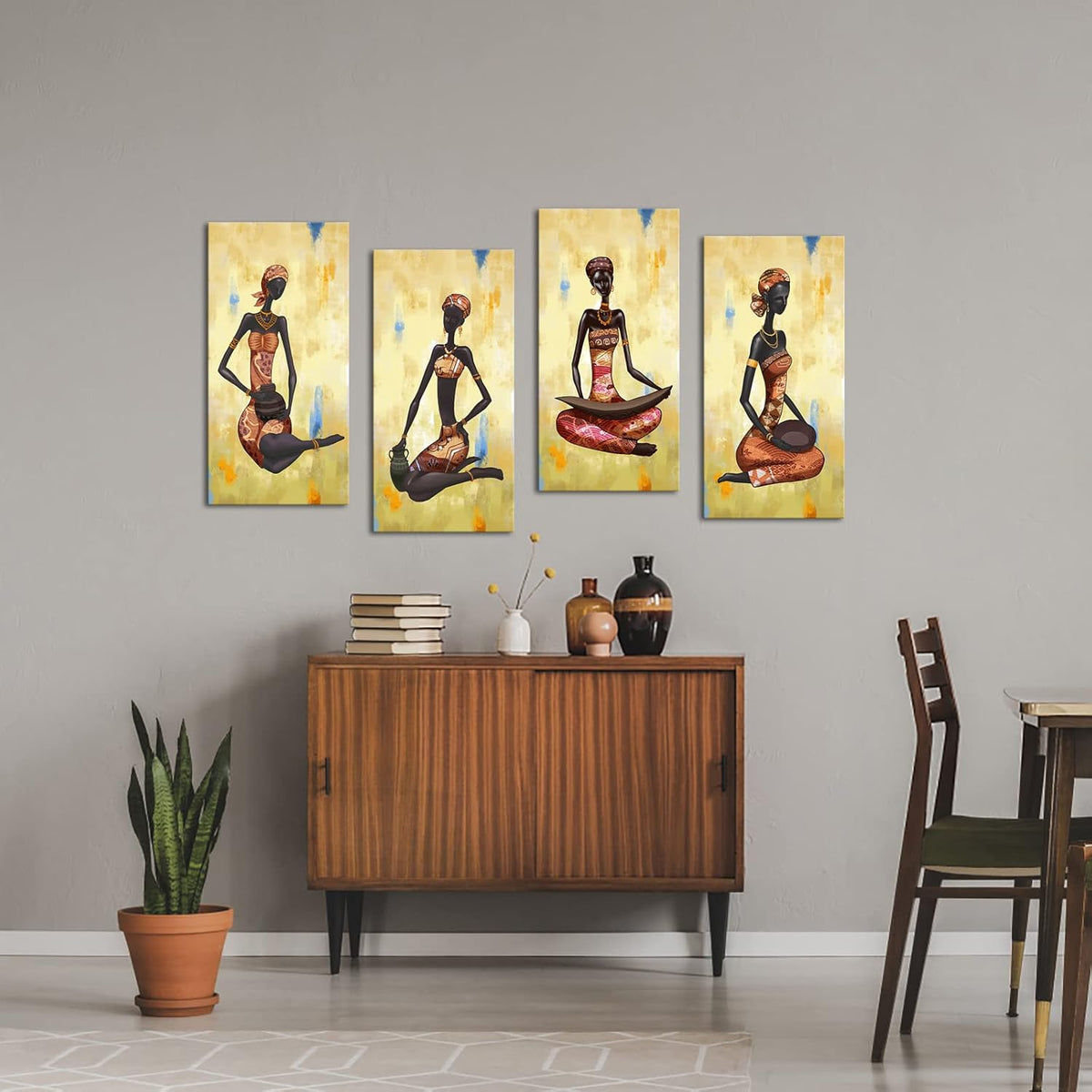 African Women Wall Pictures Canvas Art Prints G513294