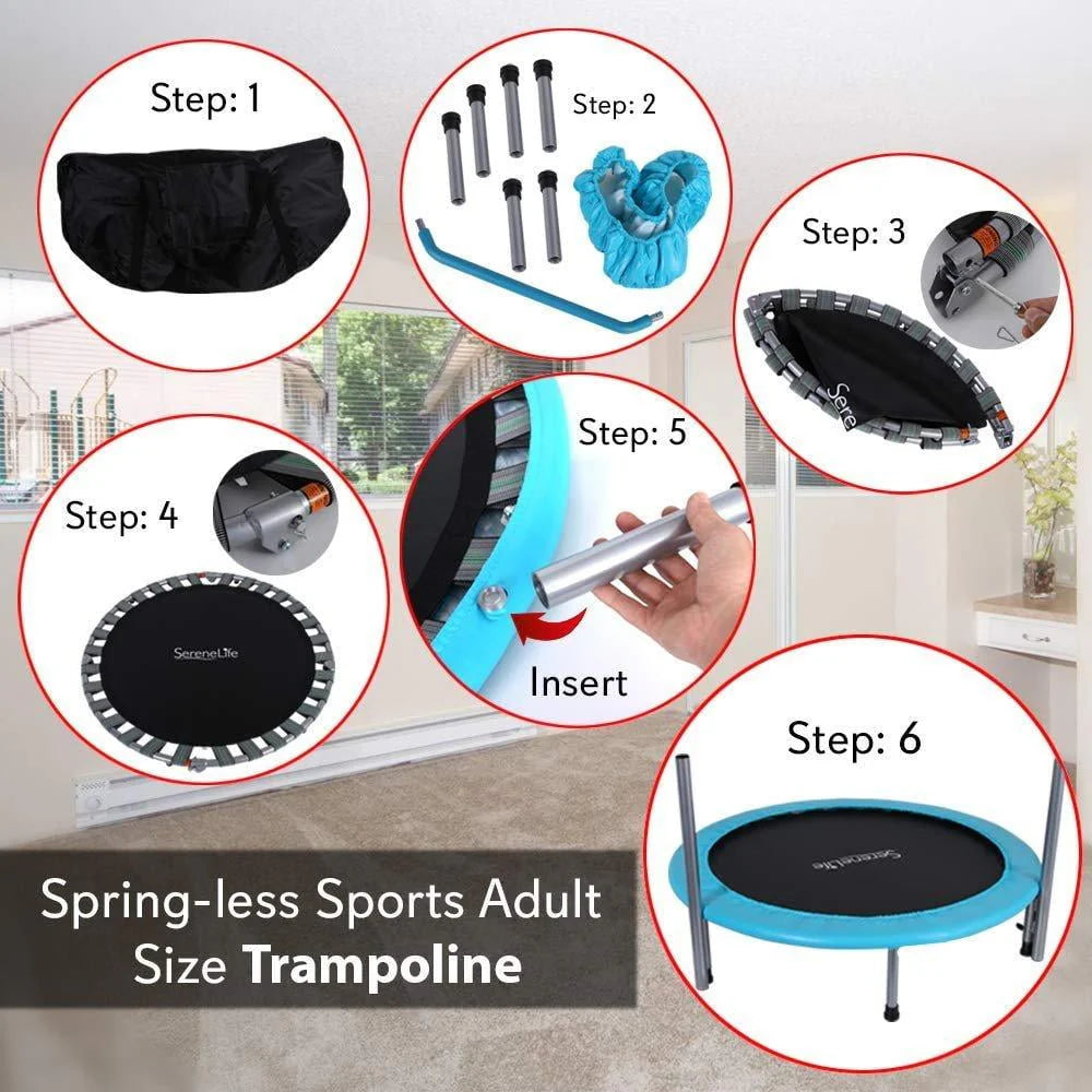 40'' Foldable Round Trampoline C840
