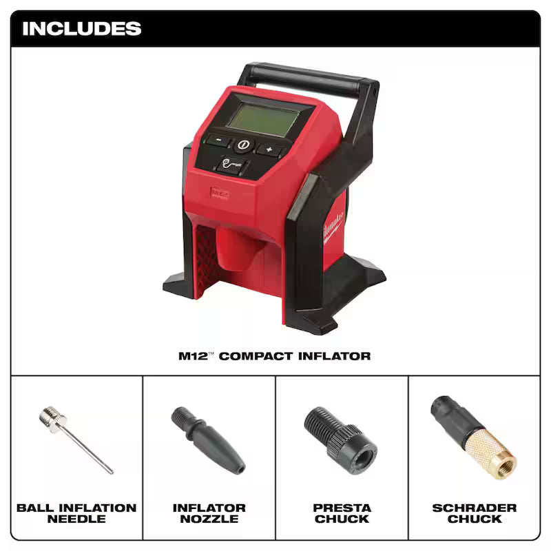 12-Volt Cordless Electric Inflator L603001