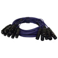 20 ft. 8 Channel XLR Male to XLR Female Snake Cable U8306