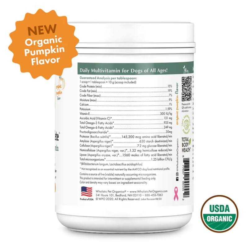 Organic Pumpkin Supplement for Dogs L883896