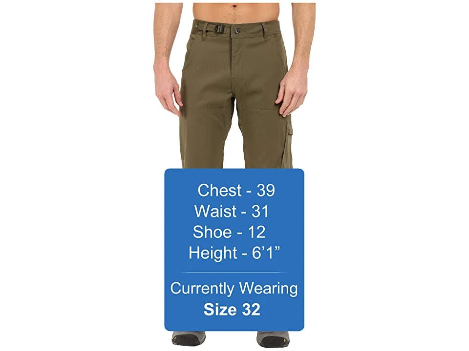 Cargo Green 34 Inseam Pants B806