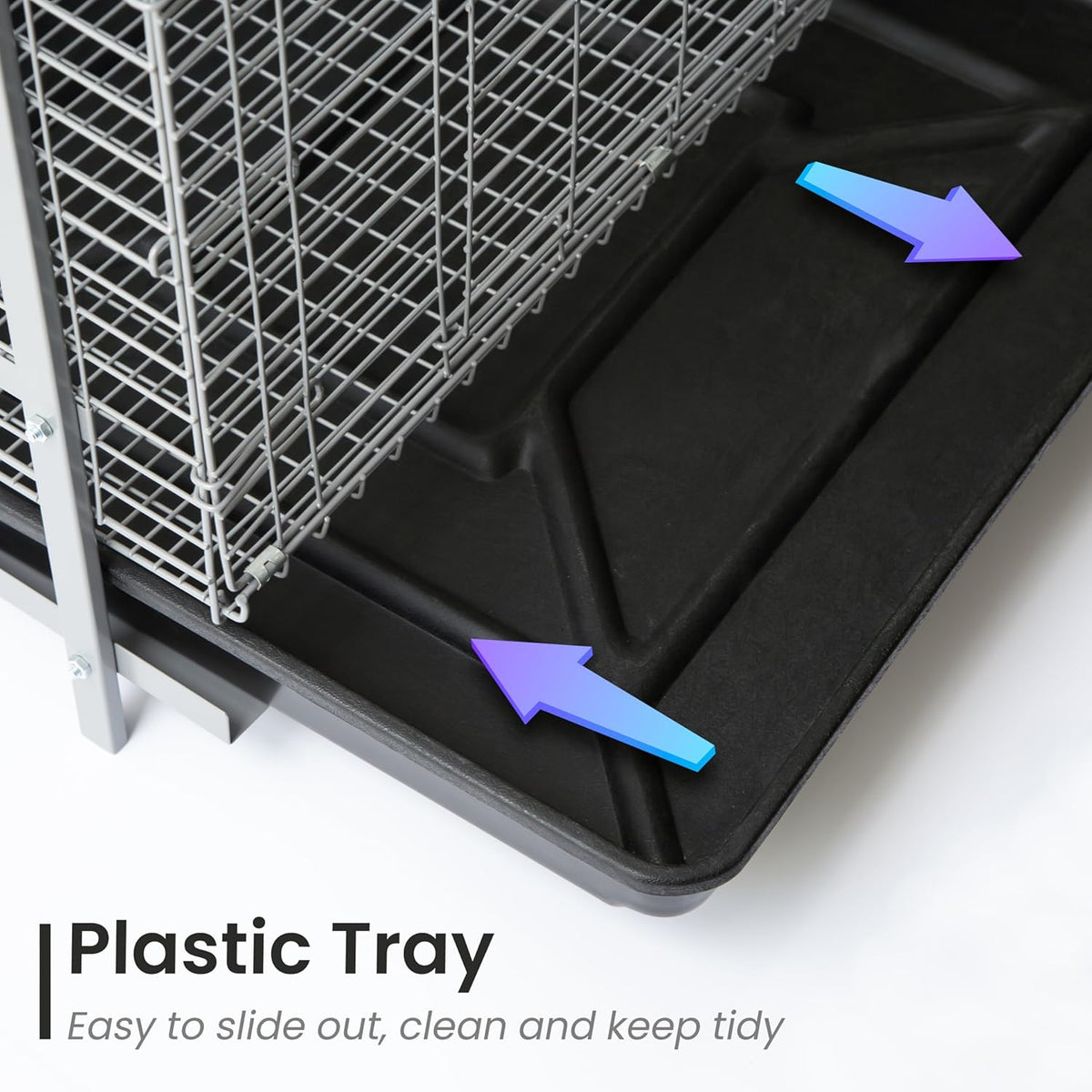 24-inch Rabbit Cage with Tray H94525