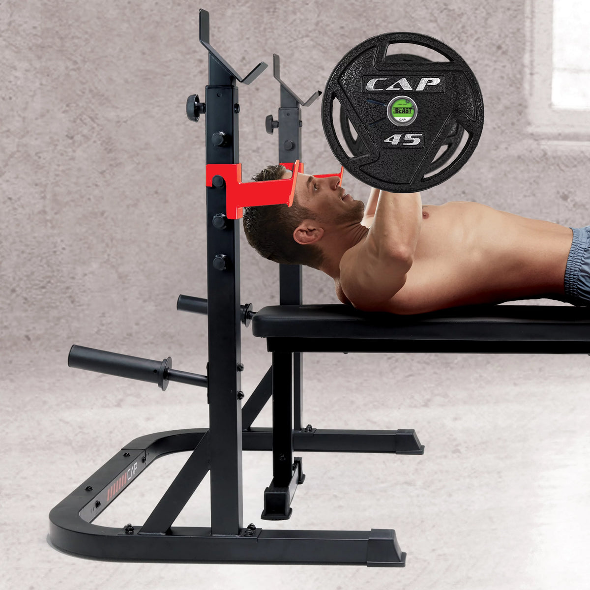 Adjustable Olympic Squat Rack K3062