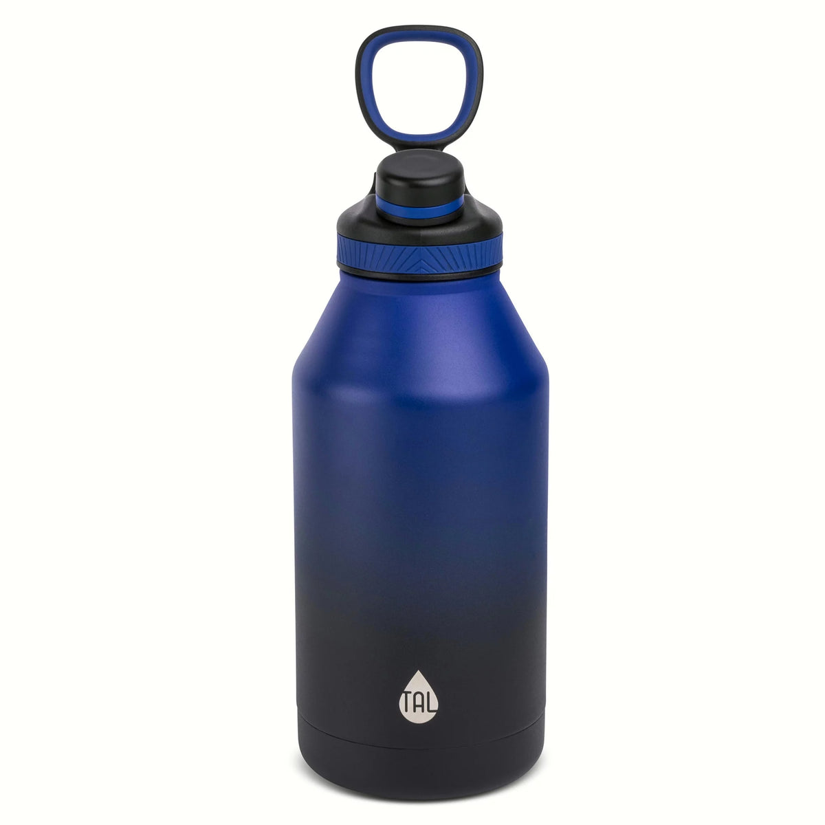 Stainless Steel Water Bottle 64 fl oz, Black T2599