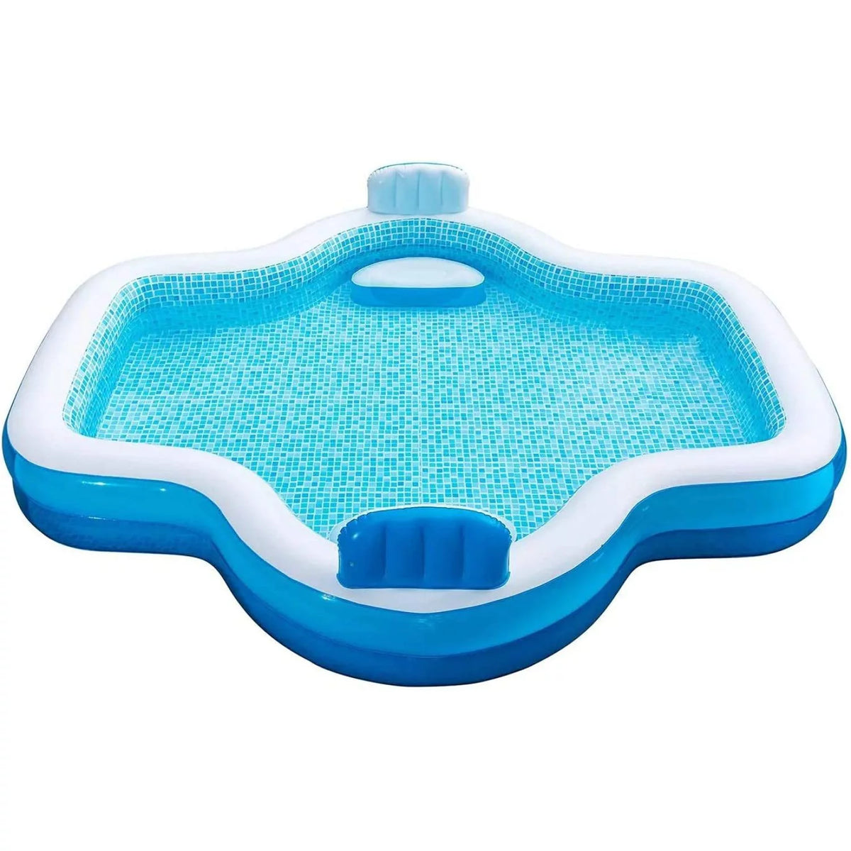 10 Feet Long Inflatable Pool with 2 Seats H3008