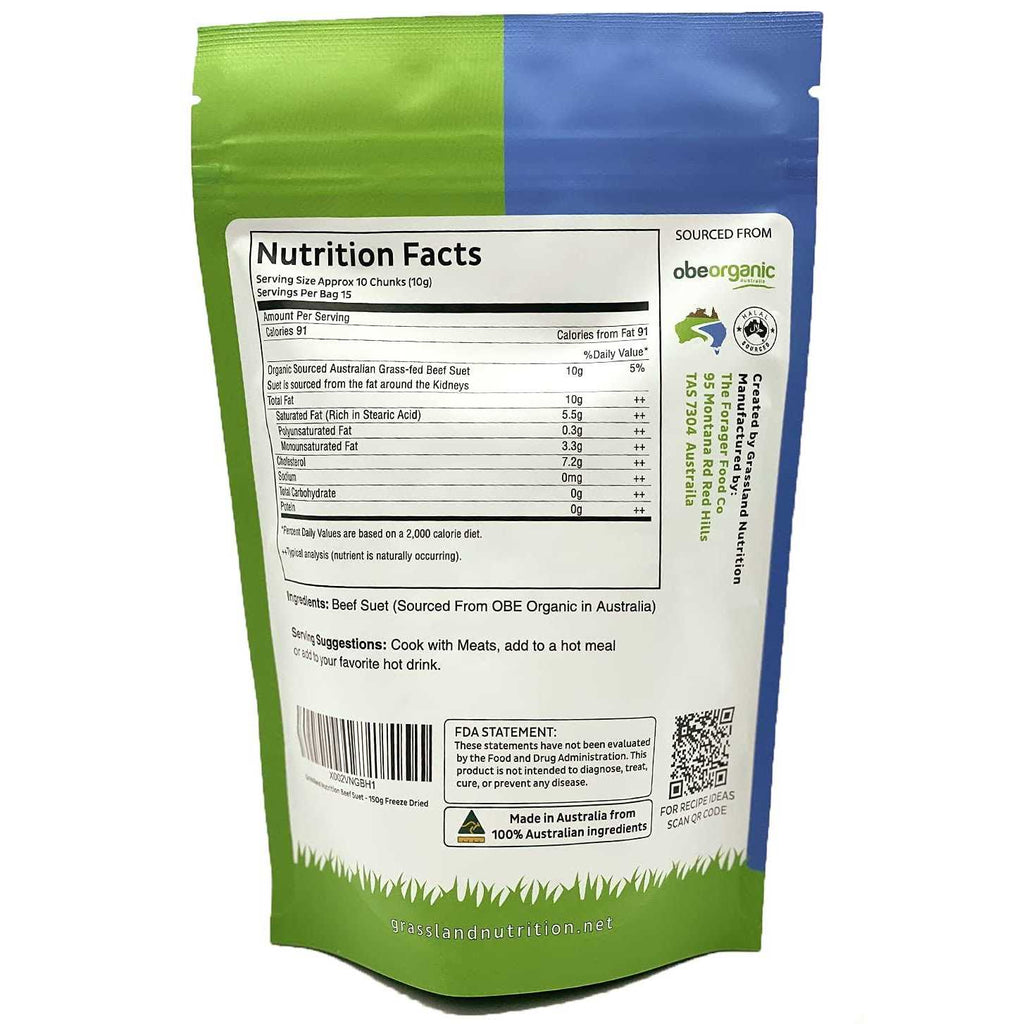 Organic Beef Suet T917446