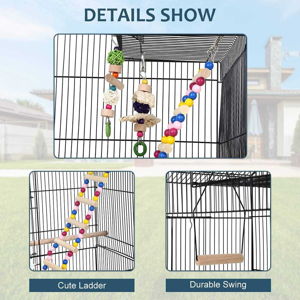 39 Inch Bird Cage with Accessories C238