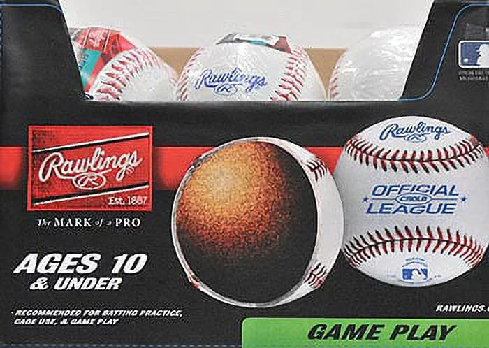 Youth Baseballs 12 Pack X21664