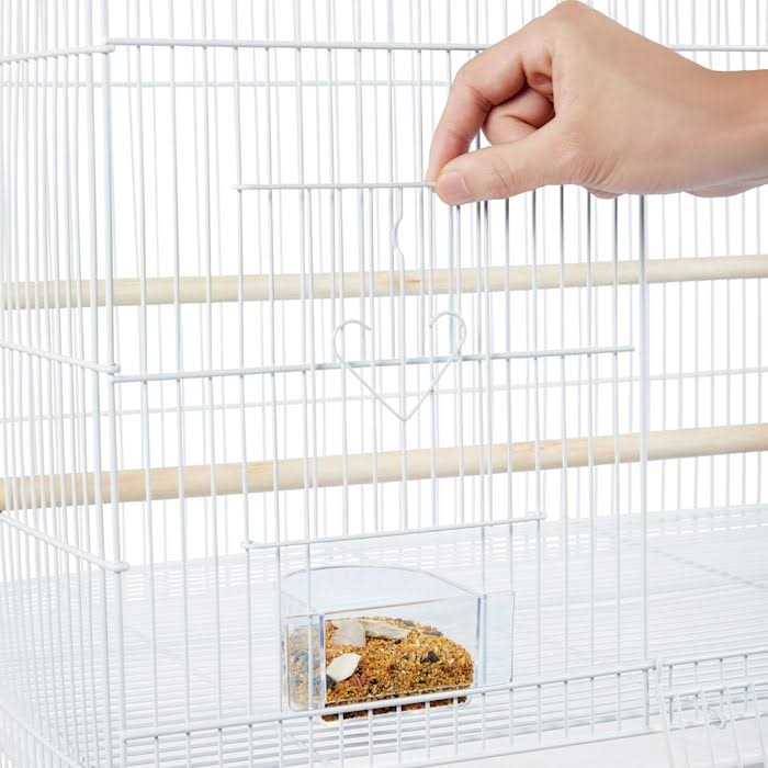 47 Bird Cage with Slide-Out Tray and Rolling Stand W748502