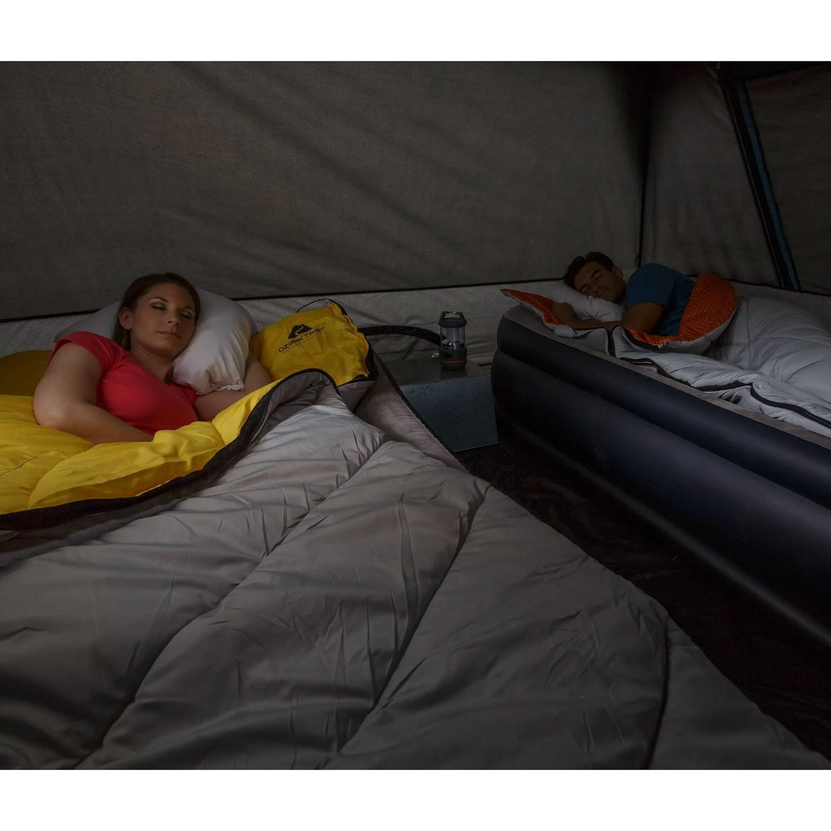 14'x10' 10-Person Dark Rest Instant Cabin Tent T95884