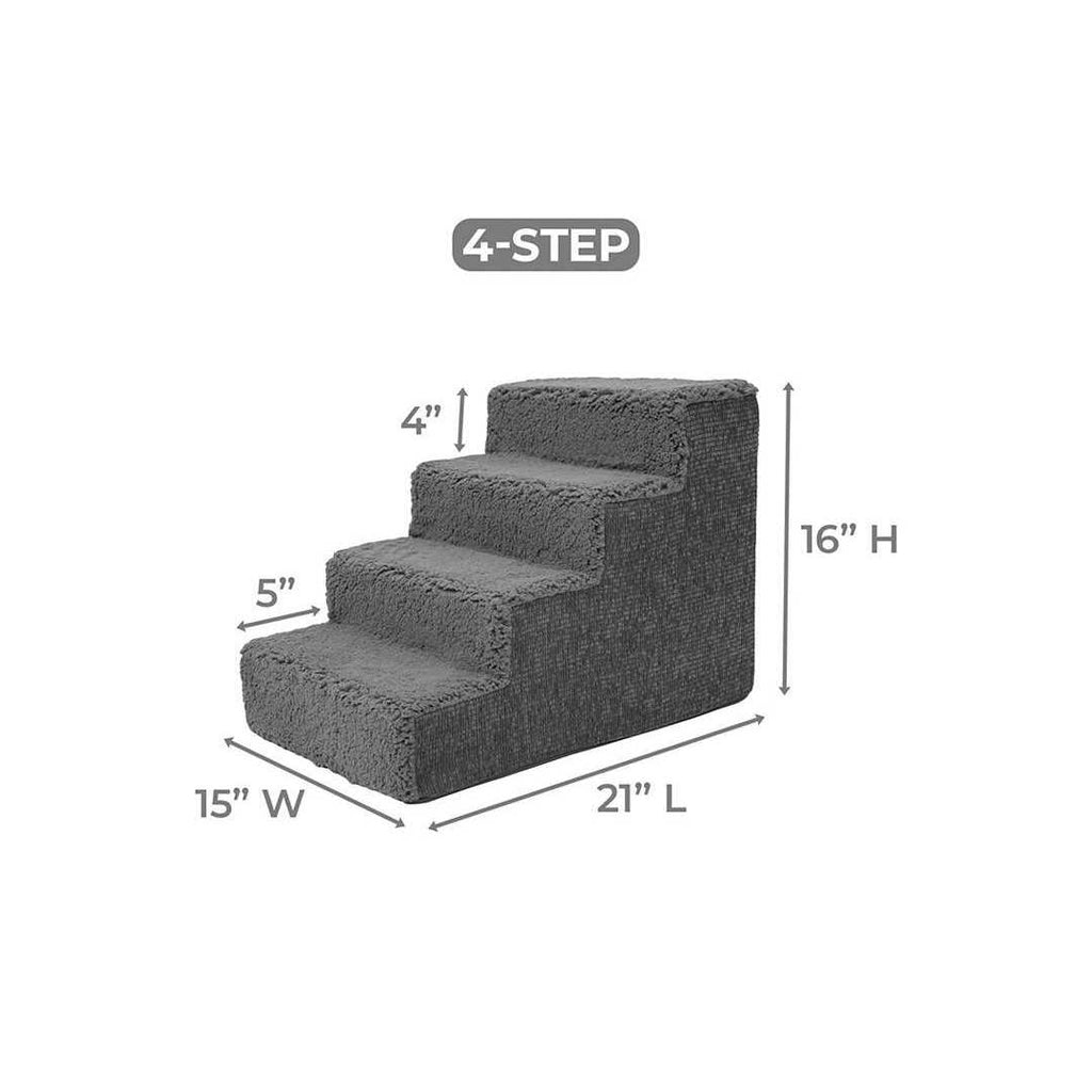 High Density Foam Sherpa Top Steps F4774