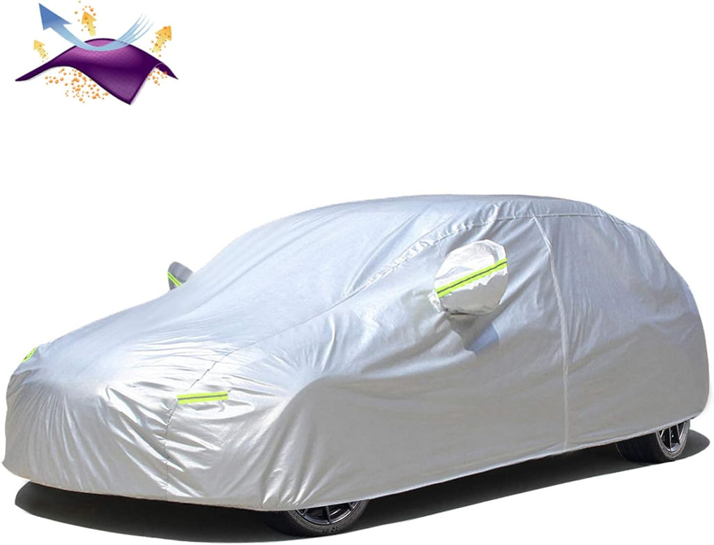 Waterproof All Weather SUV Car Cover with Zipper Door Z1485