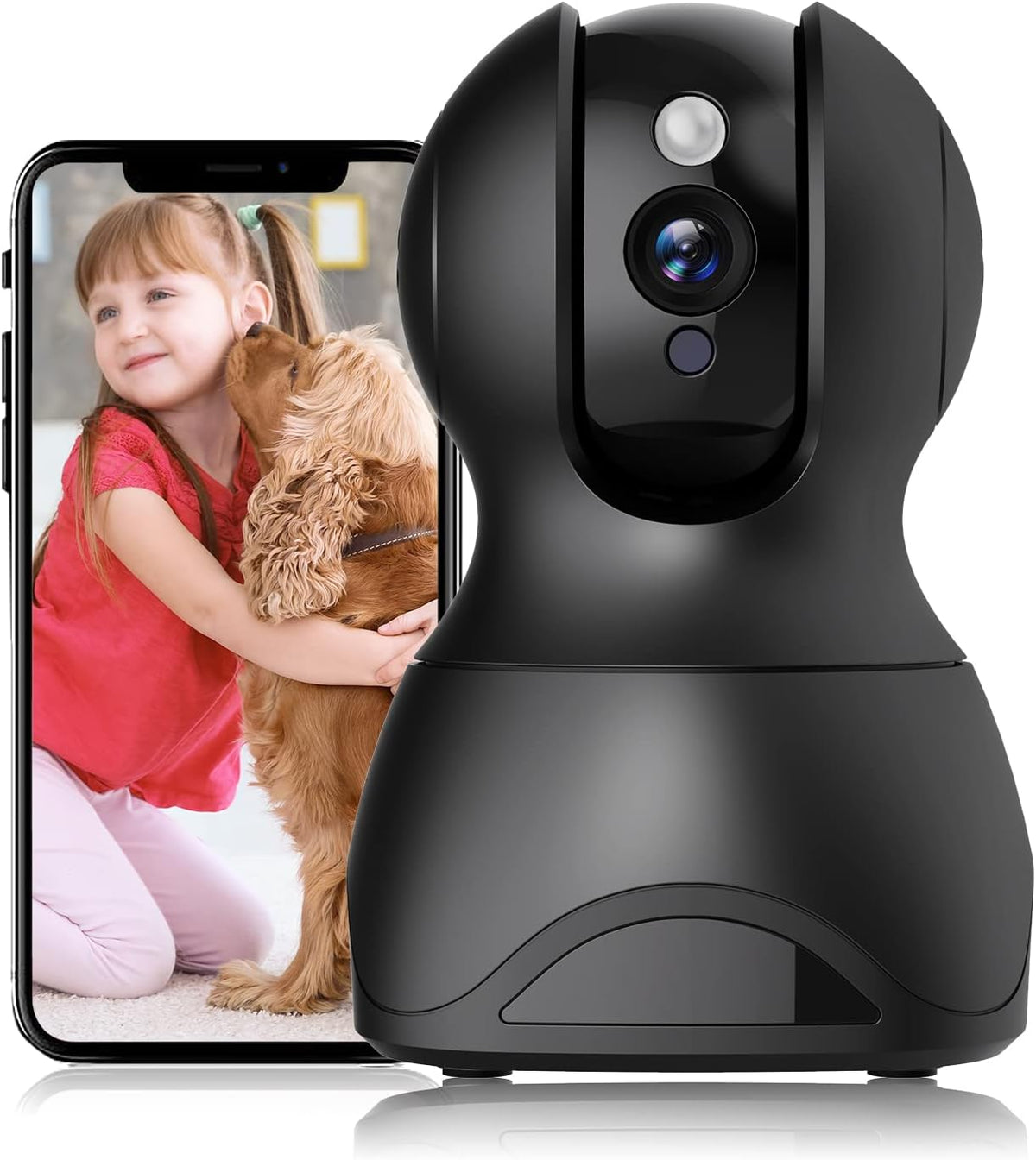 1080P WiFi Pet Camera with 2-Way Talk and Night Vision T918