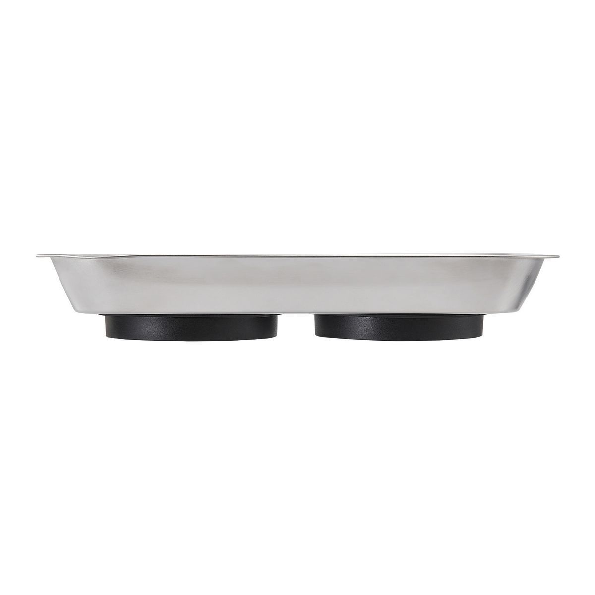 9-1/2 in. x 5-1/2 in. Magnetic Stainless Steel Parts Tray C85125