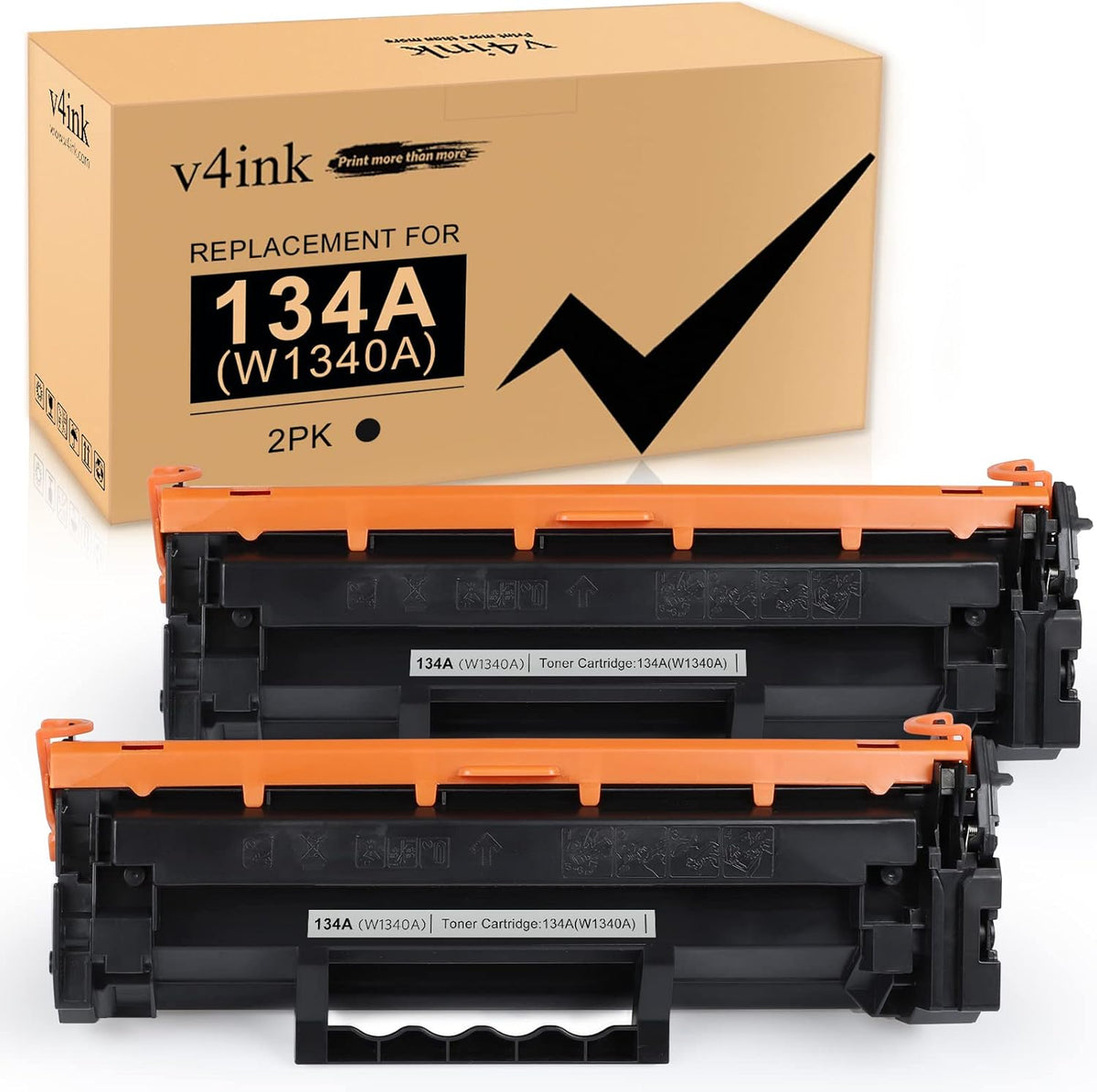 Compatible Black Toner Cartridge 2-Pack V305318