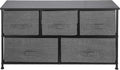 5 Drawer Steel Frame Fabric Storage Organizer Q4253