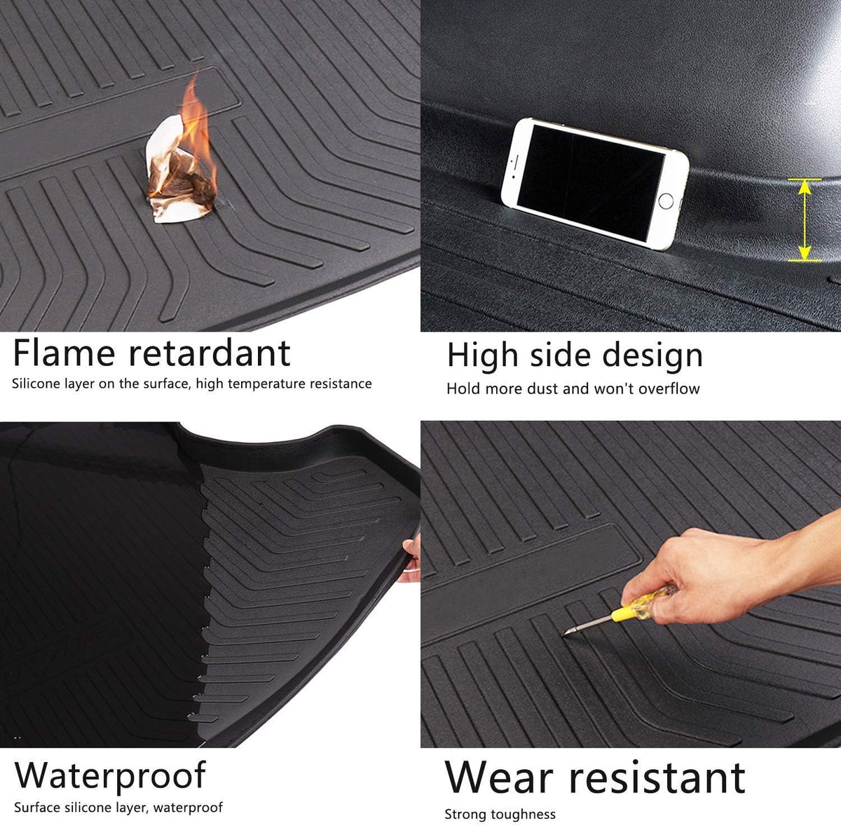 All Weather 3D TPO Waterproof Cargo Tray Trunk Mat E901