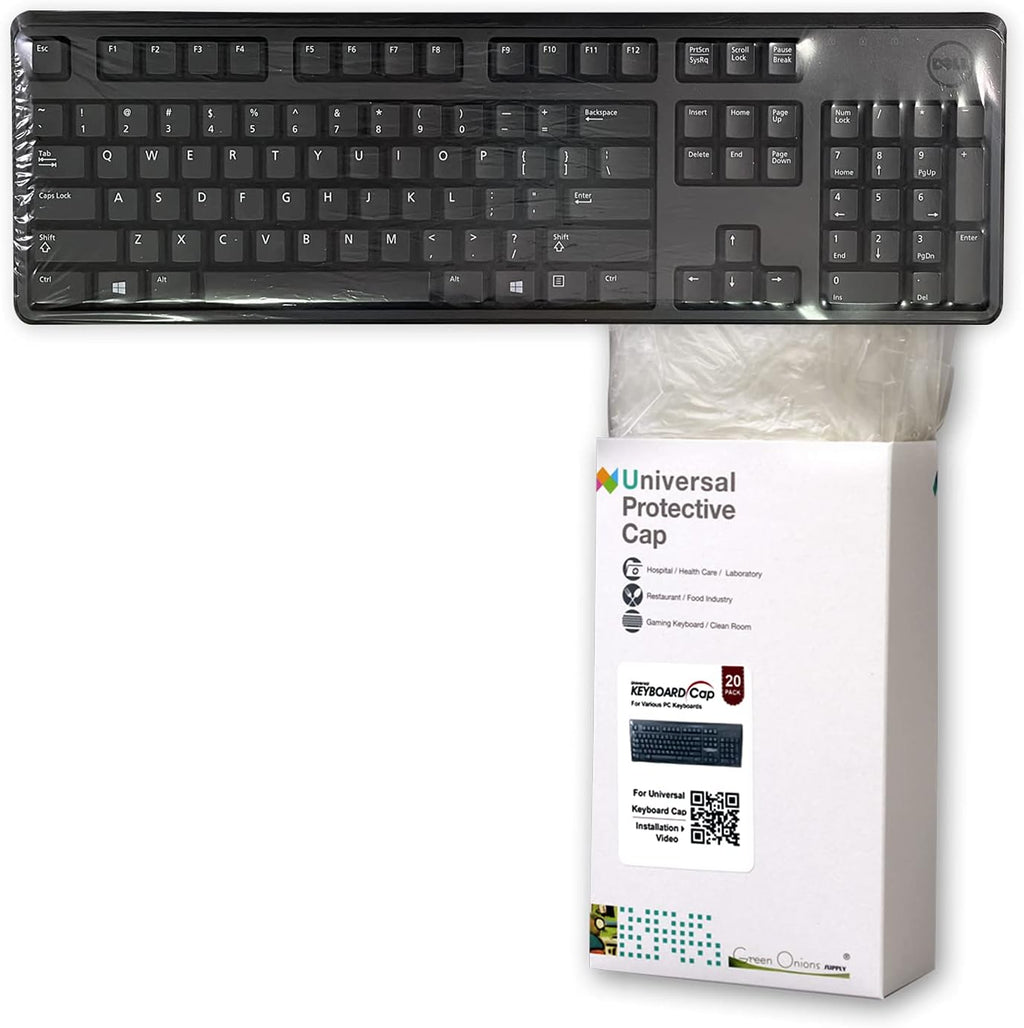 20 Pack Universal Flat Keyboard Cap Cover P28843