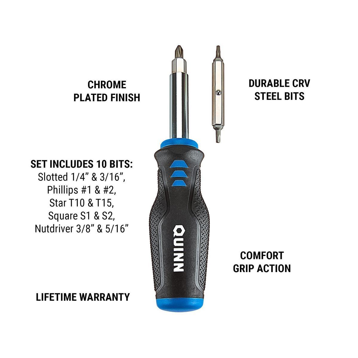 10-in-1 Multibit Screwdriver B522