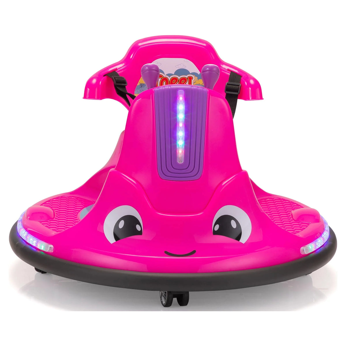 12V Kids Bumper Car with Remote Control LED Lights P60795