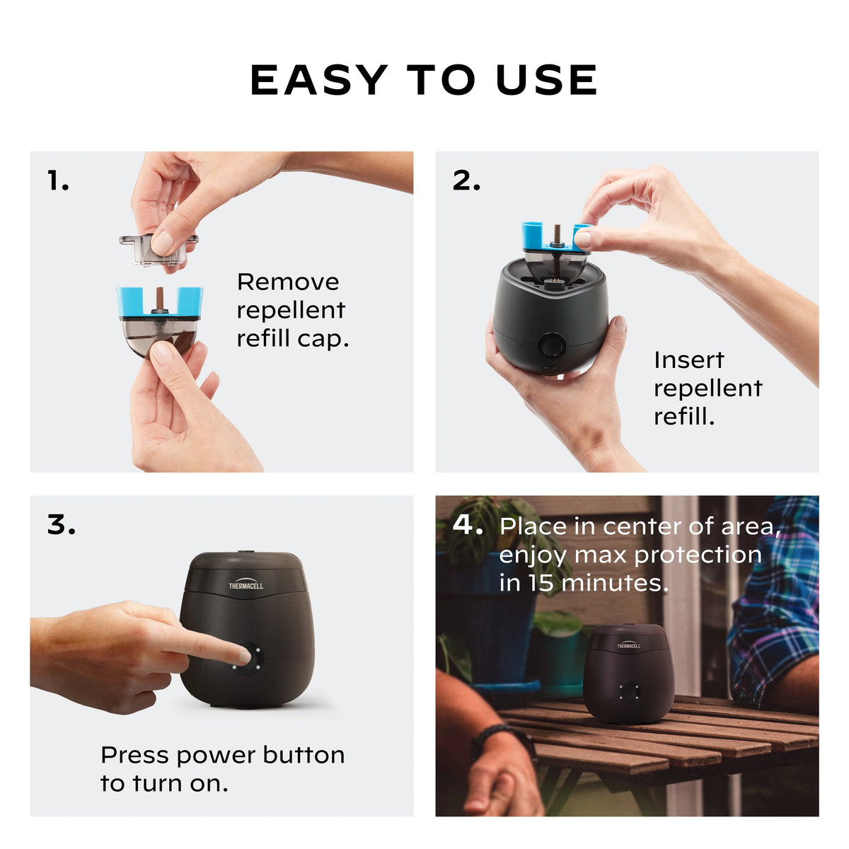 Rechargeable Mosquito Repellent Refill G291611