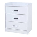 White 3 Drawer Chest U32601