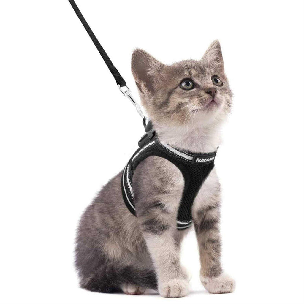 Cat Harness and Leash Adjustable Soft Vest D288