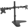 Black Dual Monitor Desk Stand N715