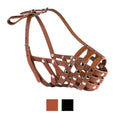 Dog Muzzle Genuine Leather O981581