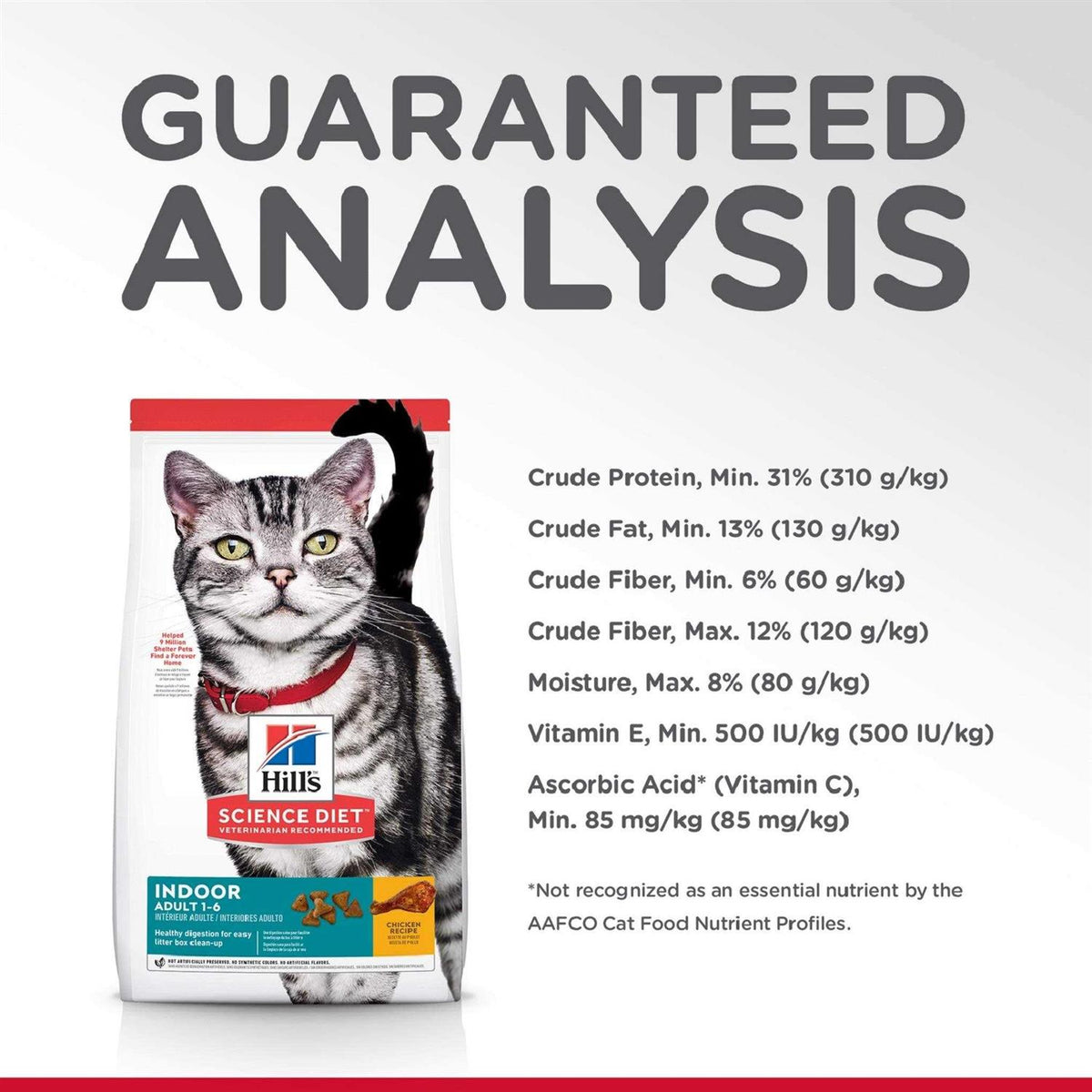 Adult Indoor Cat Dry Food E1101