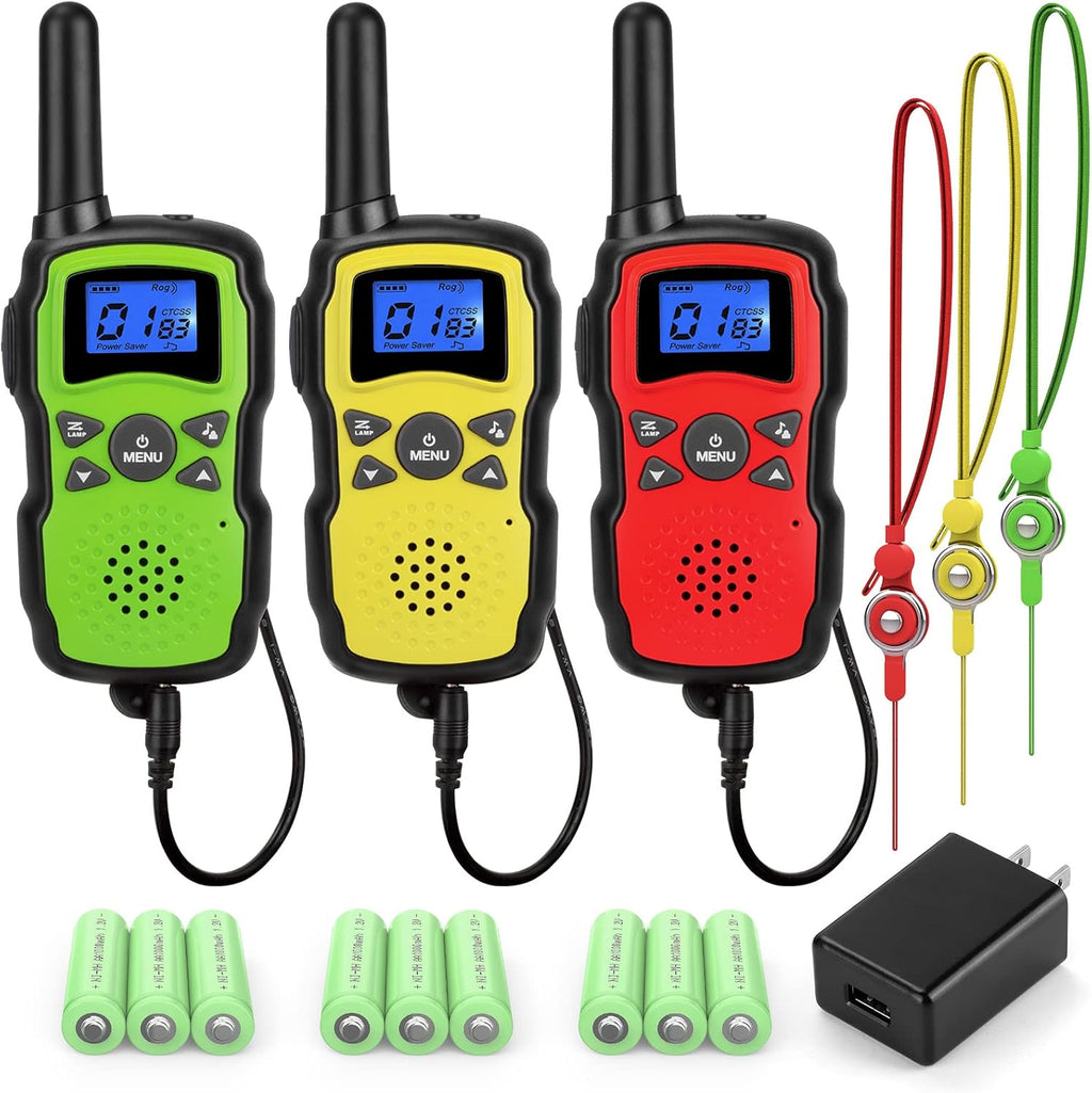 Rechargeable 3 Pack 2 Way Radio V578257