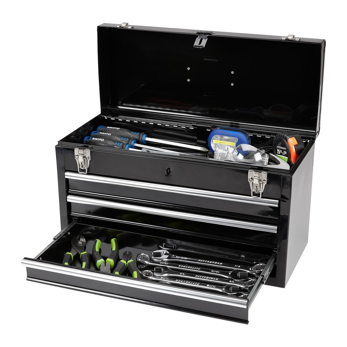 3-Drawer Steel Toolbox G20061