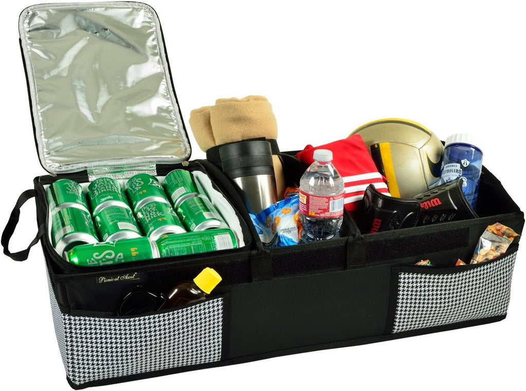 Rigid Base Trunk Organizer with 28 Can Cooler X203683