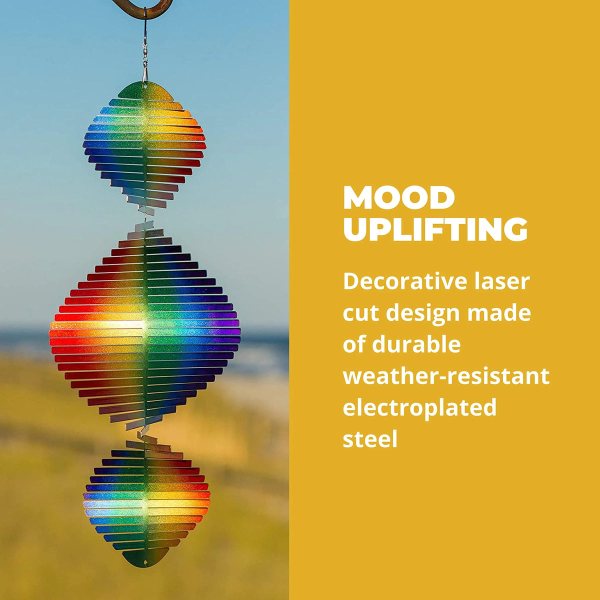 Metal Outdoor Garden Decor Wind Spinner D23176