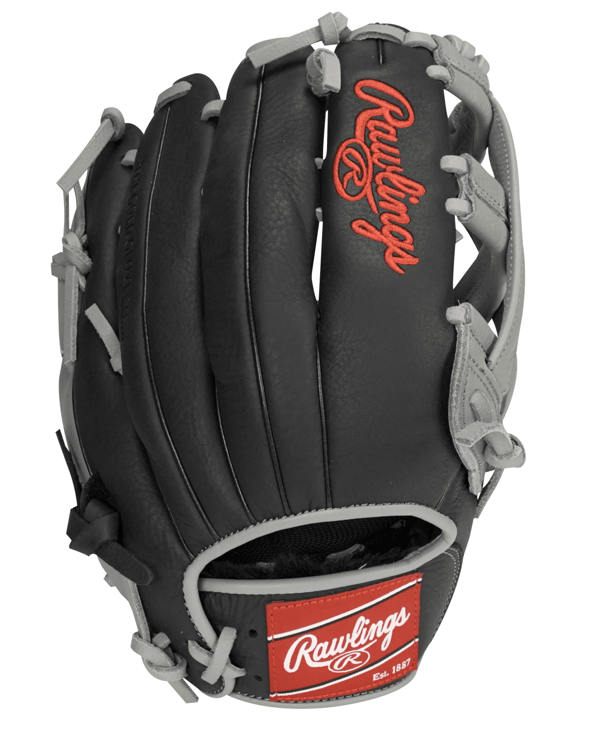 12.5 In. Black and Gray Baseball Gloves and Mitts M41102