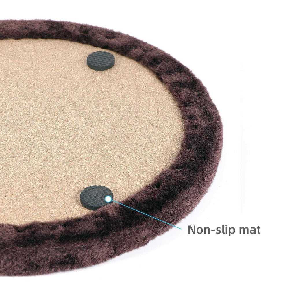 Cat Self Groomer Massager with Scratching Pad and Catnip Toy W443