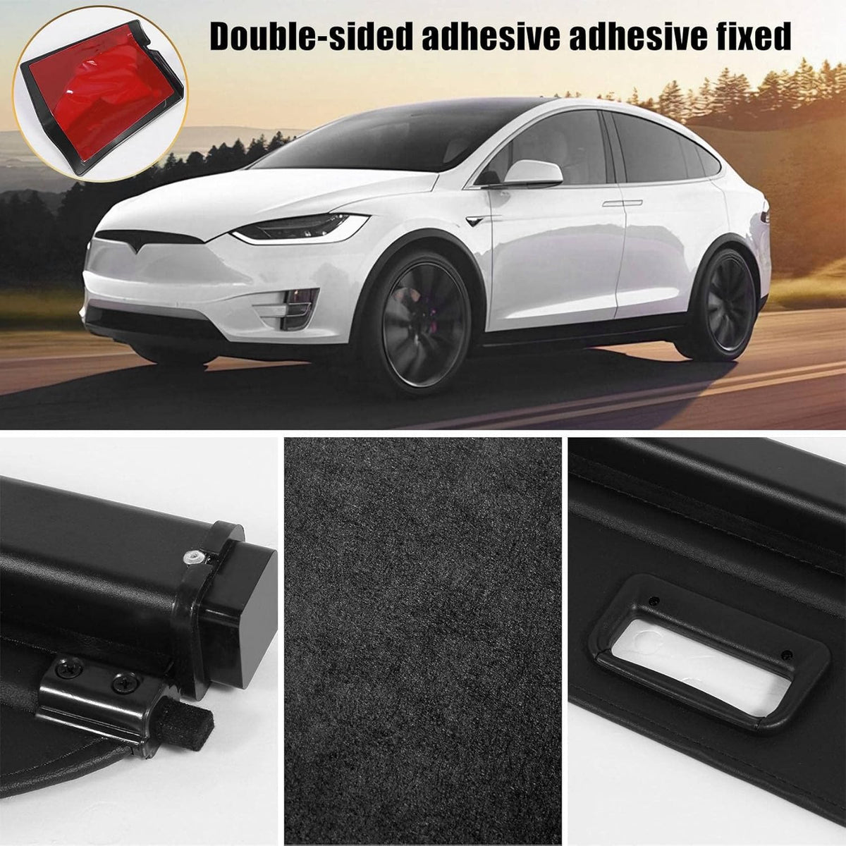 Tesla Model Y Retractable Waterproof Cargo Cover F22291