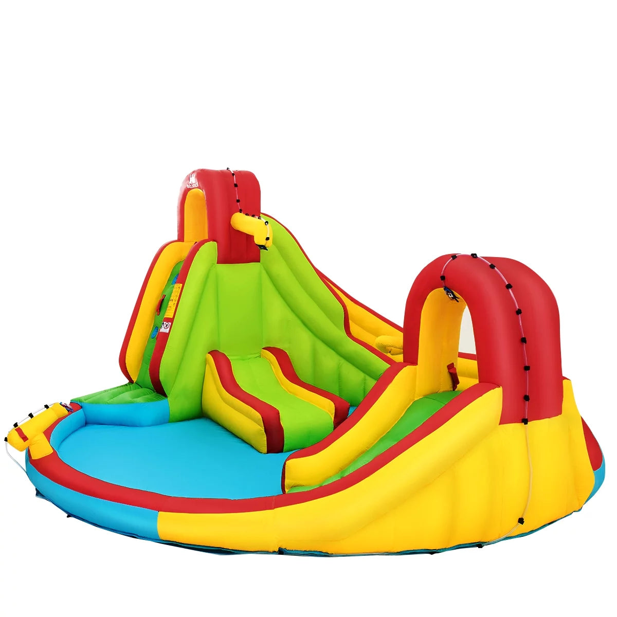Kids Inflatable Water Slide Park with Splash Pool J125