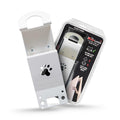White Powder Coat Steel Small Dog/Cat Door J333758