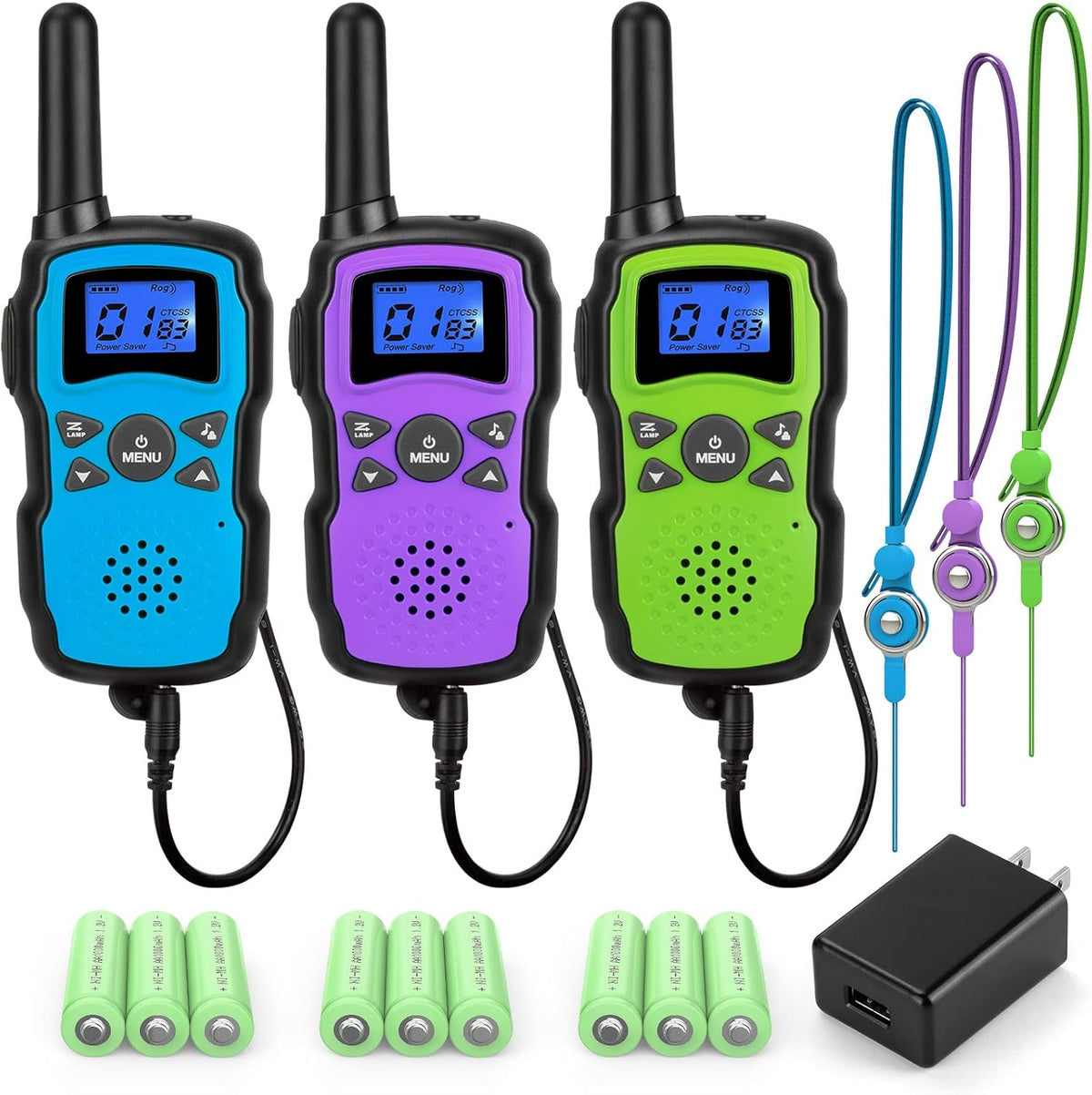 Rechargeable 3 Pack 2 Way Radio V578257