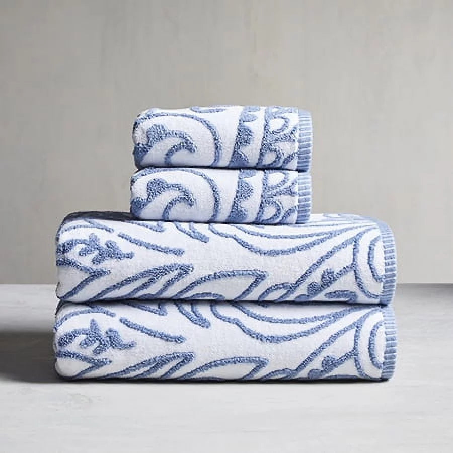 6 Piece Heathered Towel Set M928
