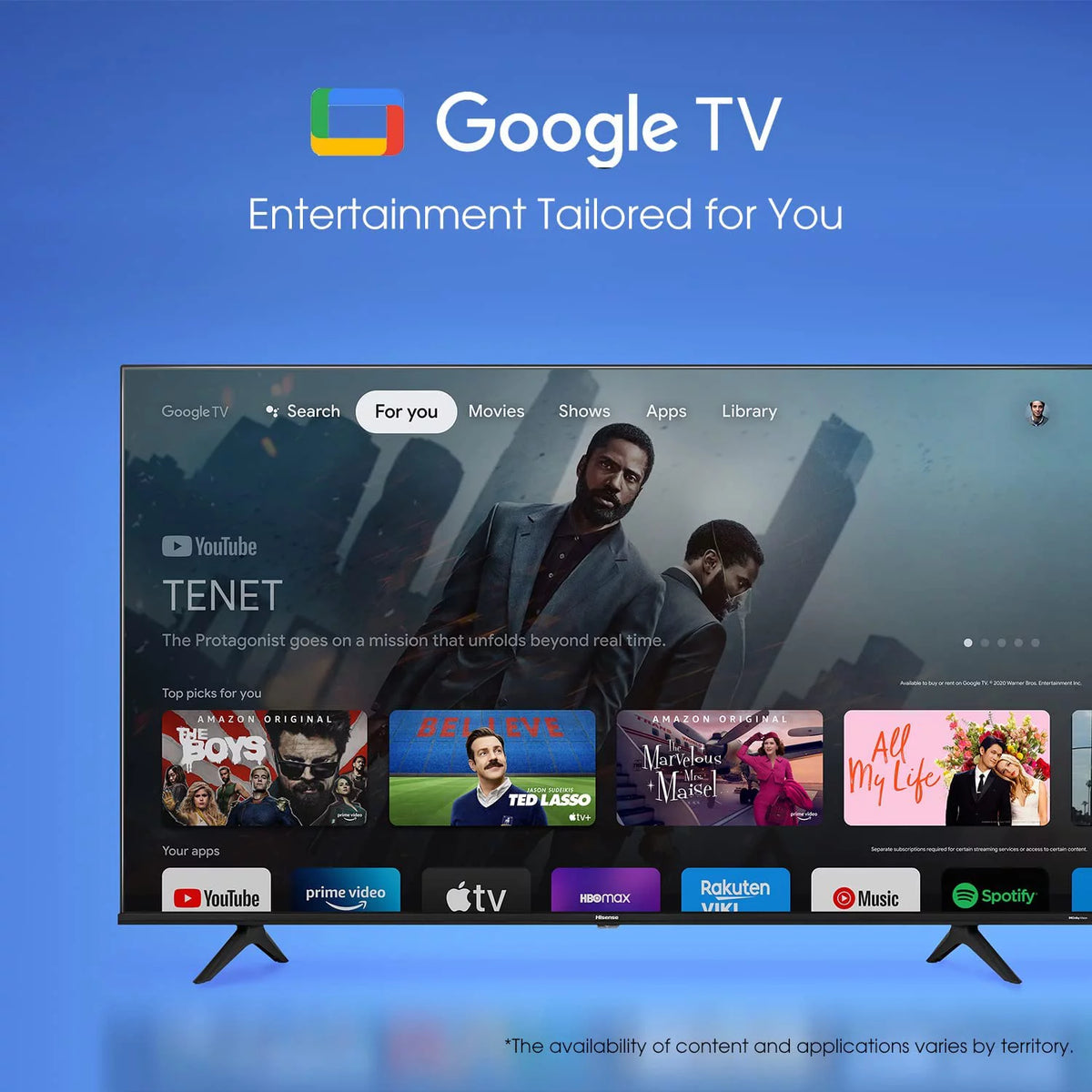50-Inch 4K UHD Google Smart TV U24263